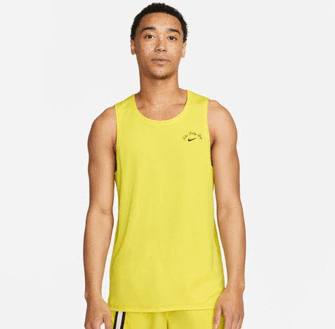 Nike M NK DF MILER TANK DYE