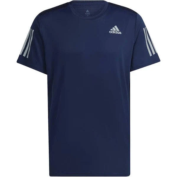 Adidas OWN THE RUN TEE,DKBLUE/REFSIL