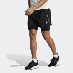 Adidas D4R SHORT 2IN1,BLACK